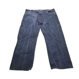 Levi's 501 XX Jeans Men Size 46x32 Indigo Blue Wash Marbling Button Fly (43x30)